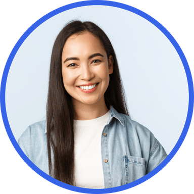 Decorative asset in svg that represents a line with a circle connector